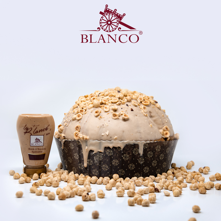 Blanco Natale Panettone alla Nocciola 1 kg inkl. Crema di Nocciola 190g