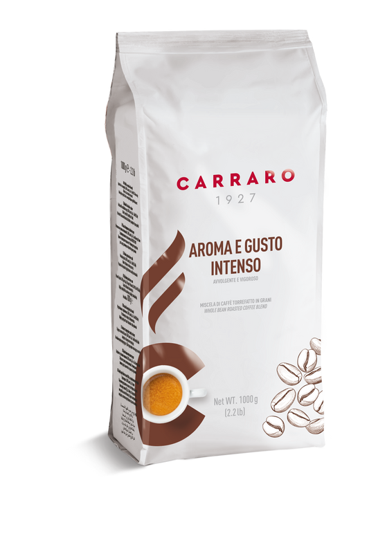 Caffè Carraro – Aroma e Gusto Intenso Bohnen 1000 g
