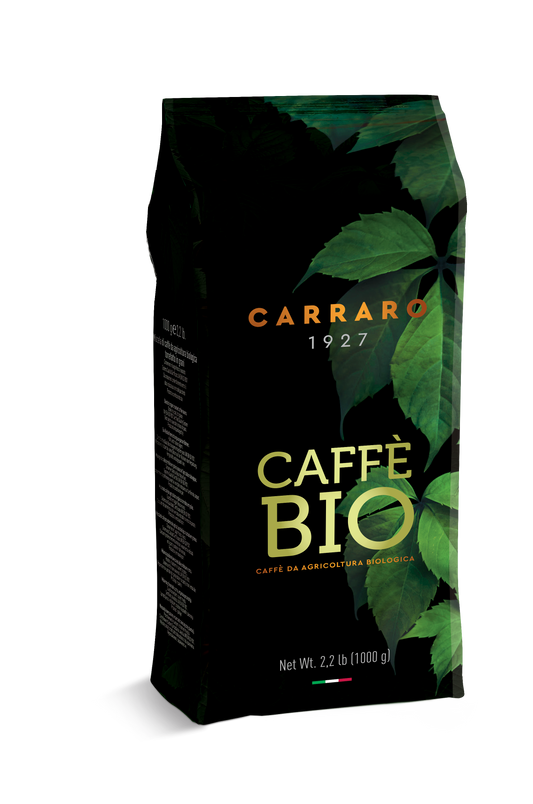 Carraro Bio – Kaffeebohnen 100 % Arabica | 1000 g Packung