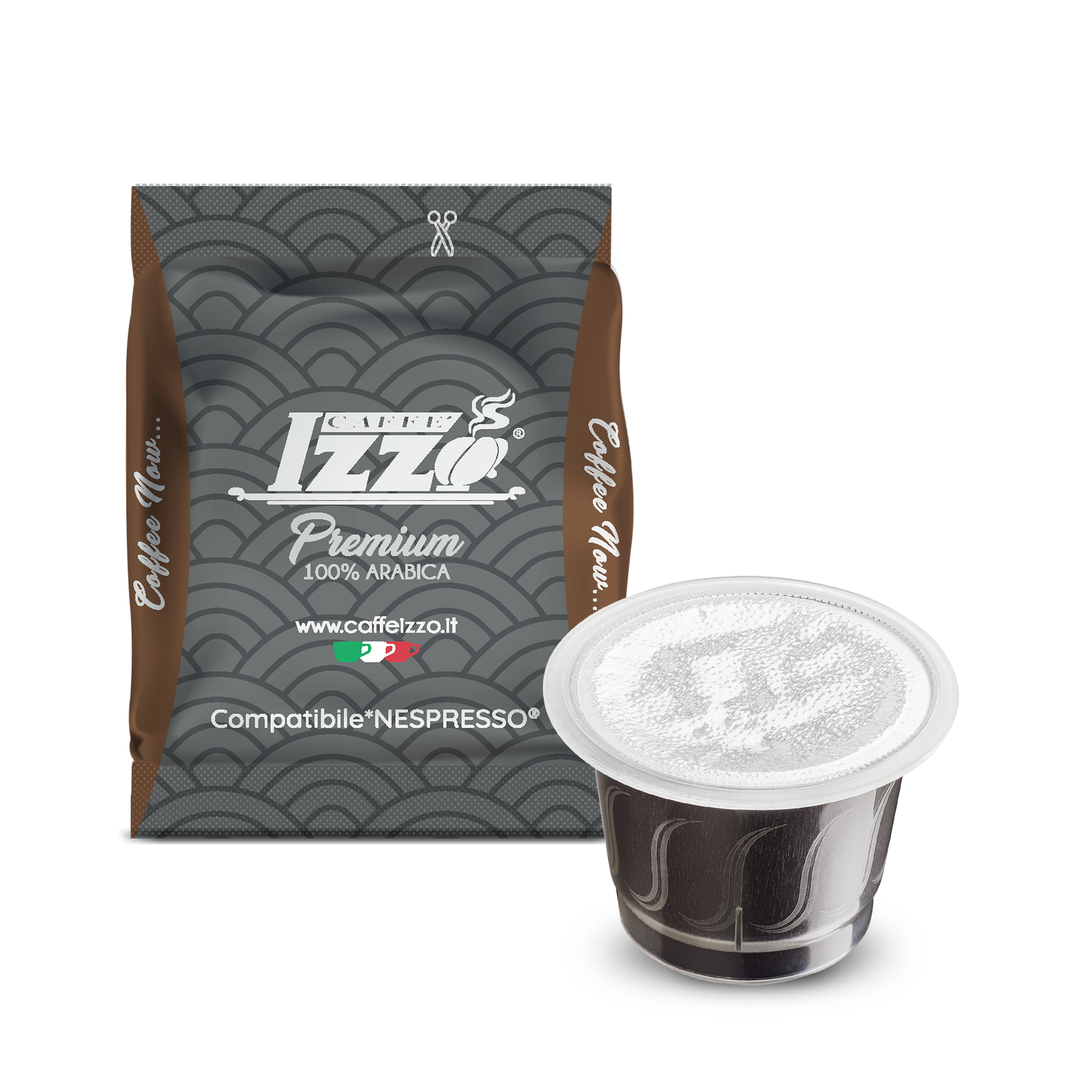 Caffè Izzo Premium 100% Arabica Nespresso®* kompatibel - 50 Kaffeekapseln