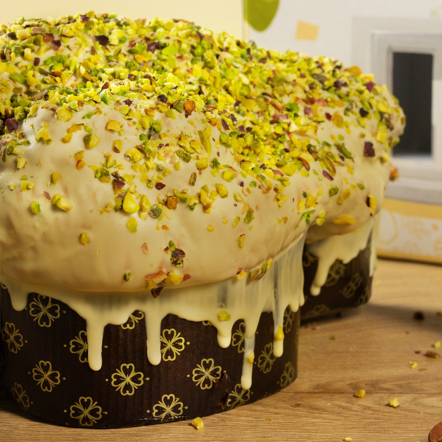 Blanco Ostern Colomba al Pistacchio 1kg inkl. Crema al Pistacchio 190g