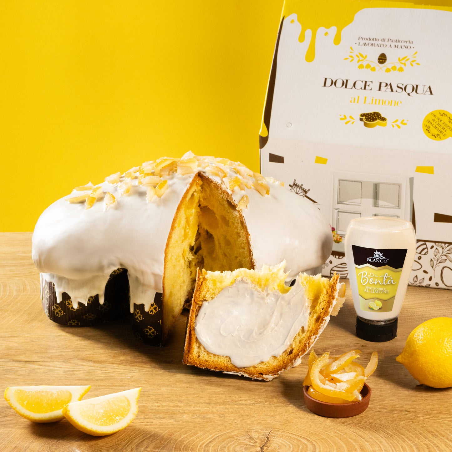 Blanco Ostern Colomba al Limone inkl. Crema di Limone 190g