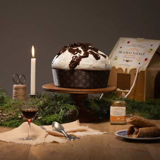 Blanco Natale Panettone al Cannolo Siciliano 1 kg inkl. Crema al Cannolo 190g