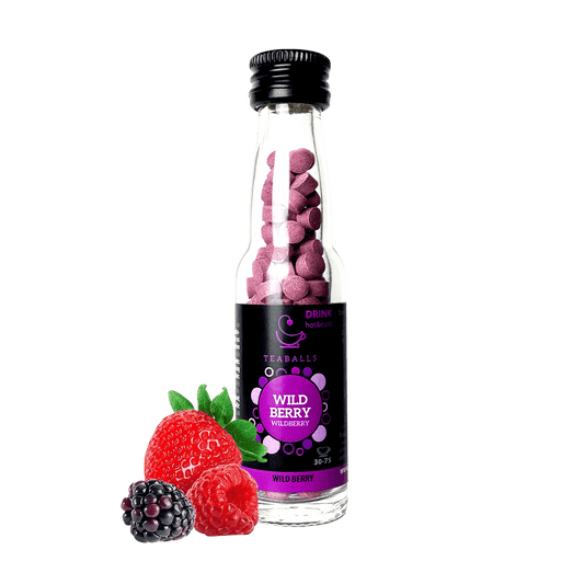 TEABALLS - Wildberry | BLACK SELECTION | 30-75 Tassen - TEABALLS OFFICIAL | TEABALLS Schweiz | Tee ohne Beutel
