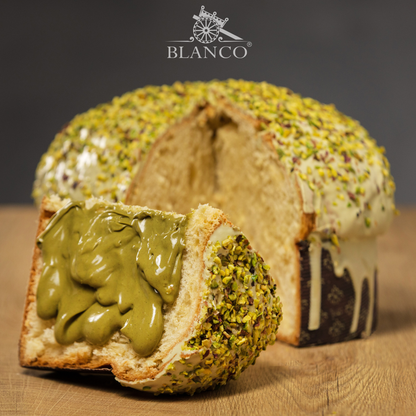 Blanco Natale Panettone al Pistacchio 1 kg inkl. Crema al Pistacchio 190g