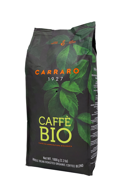 Carraro Bio – Kaffeebohnen 100 % Arabica | 1000 g Packung