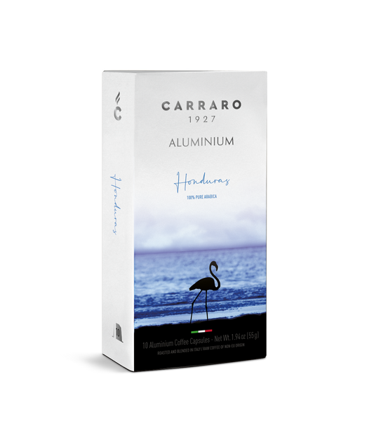 Carraro Honduras – 10 Aluminium-Kapseln (Nespresso® kompatibel)