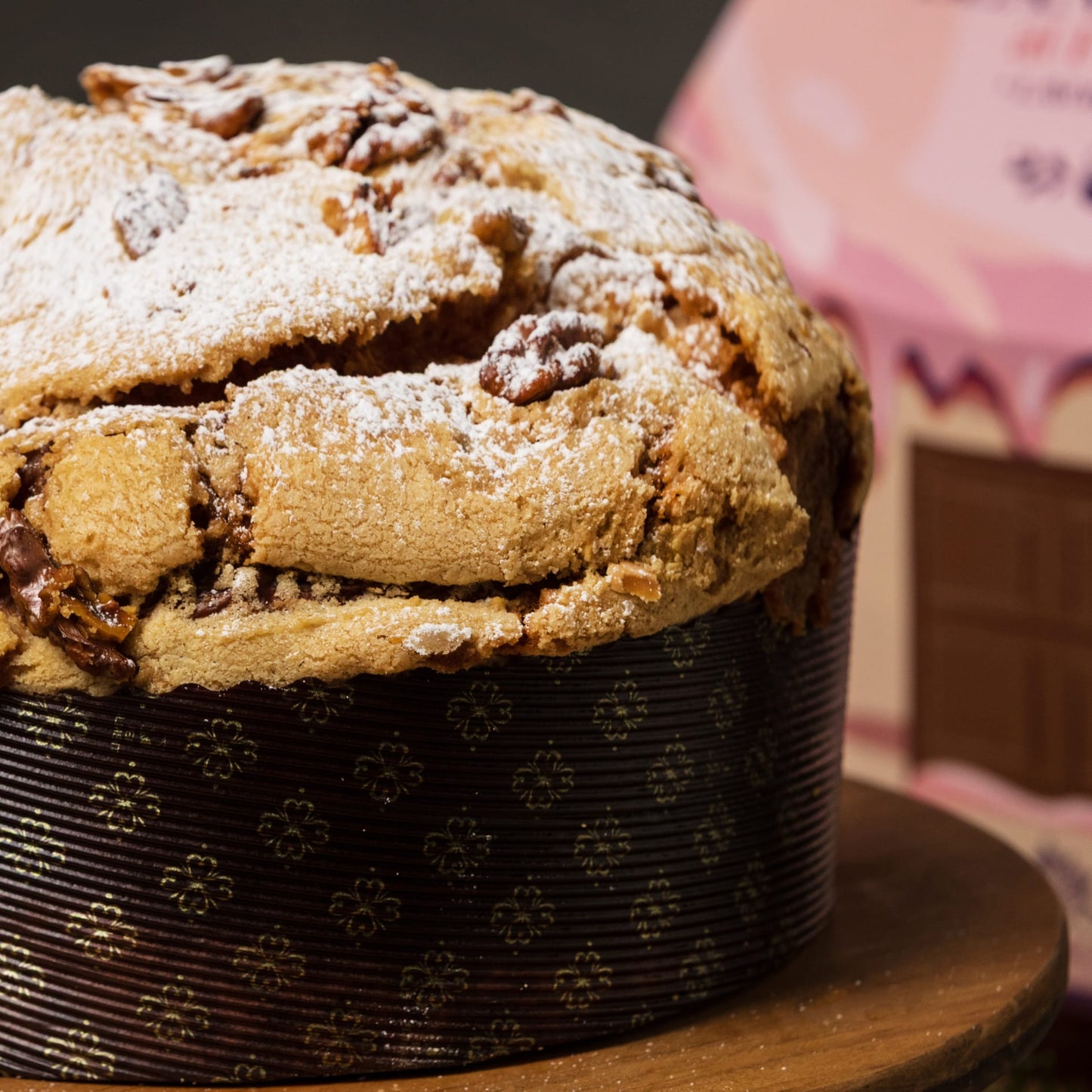 Blanco Natale Panettone da 1 kg con fichi e noci (Feigen und Walnüssen)