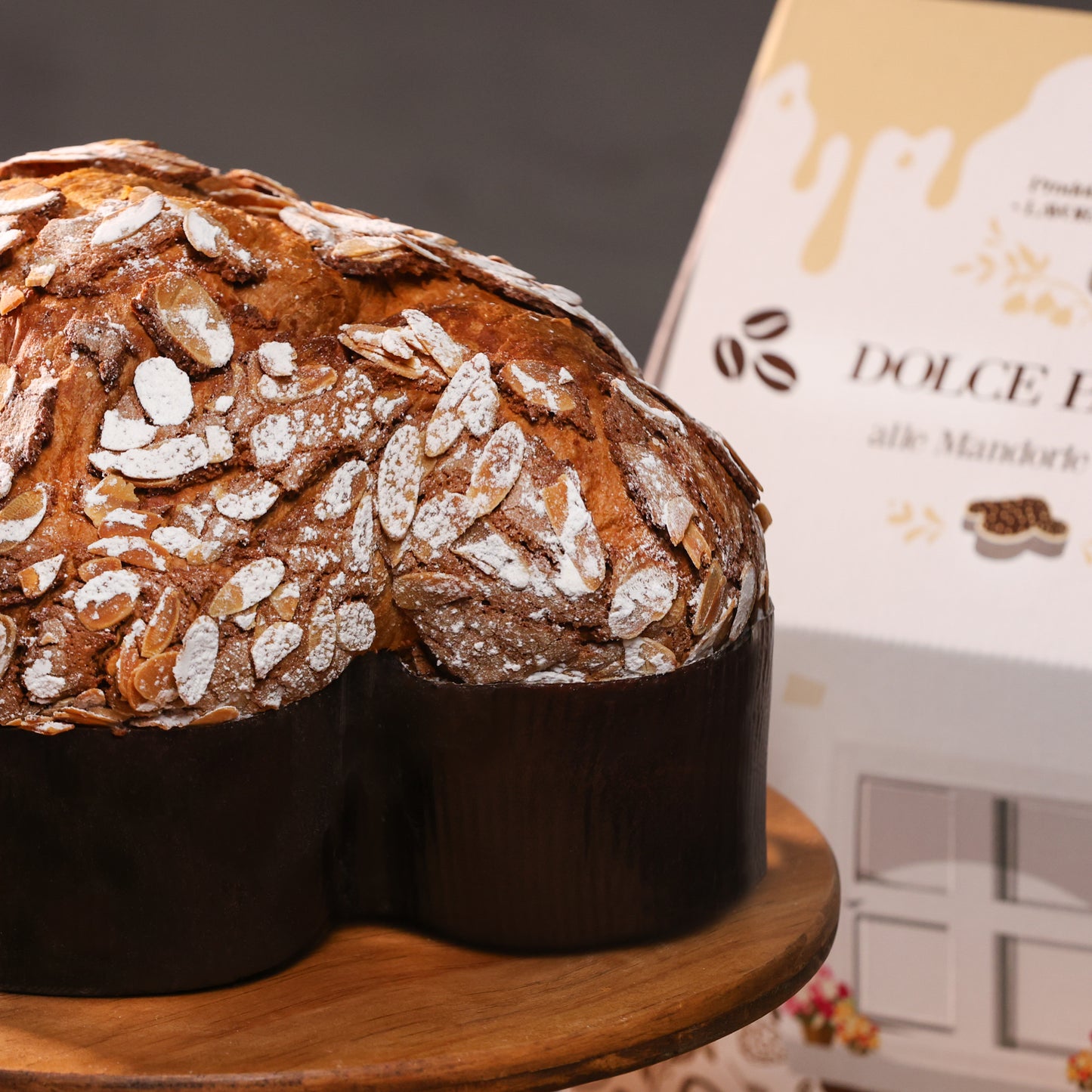 Blanco Ostern Colomba  alle mandorle e caffè(Mandeln & Kaffee) 1 kg  + 190g di crema alla mandorla e caffè