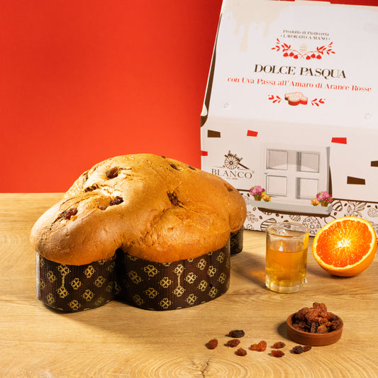 Blanco Ostern Rosinen und Amaro Siciliano