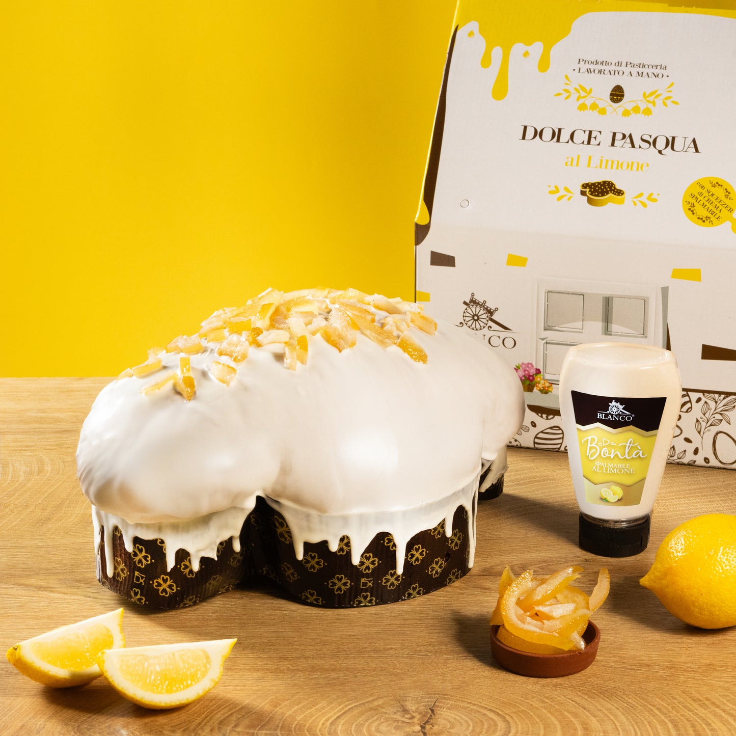 Blanco Ostern Colomba al Limone inkl. Crema di Limone 190g