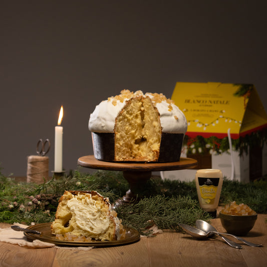 Blanco Natale Panettone al Limone 1 kg inkl. Crema di Limone 190g