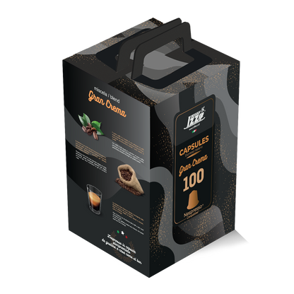 Caffè Izzo Gran Crema - 100 Kaffeekapseln - Nespresso®* kompatibel