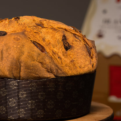 Blanco Natale Panettone 1 kg con uva passa all'amaro di arance rosse